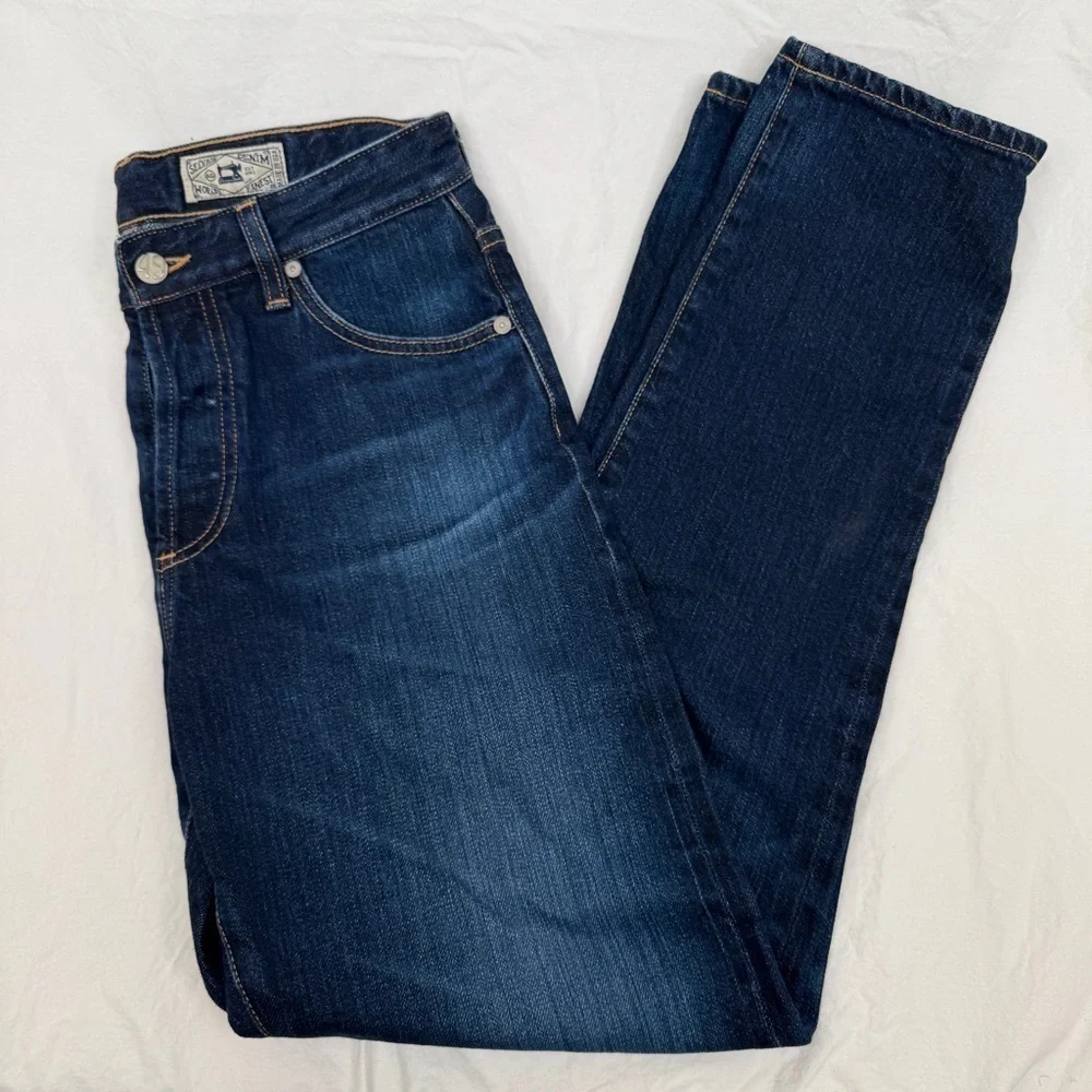 AG Alexxis Slim Jeans Yokohama Japan Red Line Selvedge Size 28